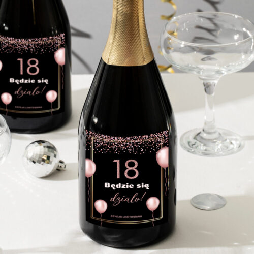 Alternative view of Naklejki na Butelki - RoseGold zestaw 10 sztuk