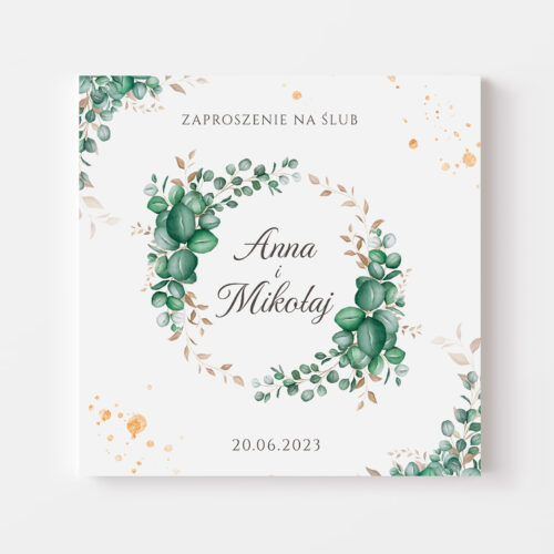 Zaproszenie na ślub - №141