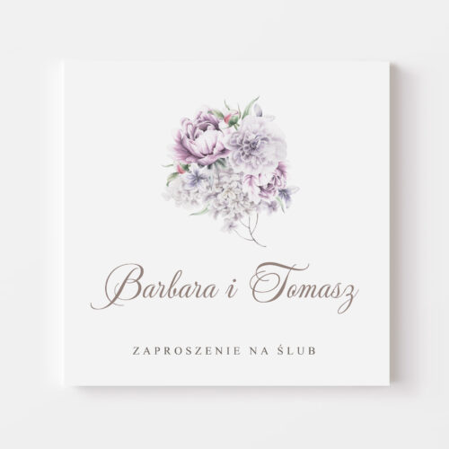 Zaproszenie na ślub - №172