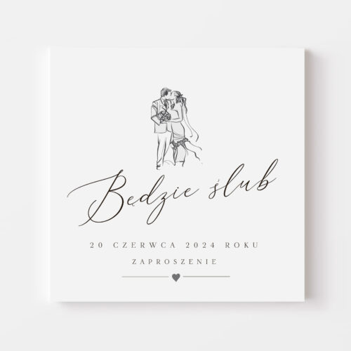Zaproszenie na ślub - №174